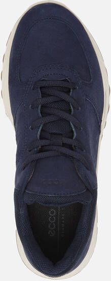 ECCO Exostride W sneakers blauw Leer