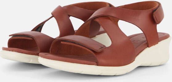 ECCO Felicia Sandalen cognac Leer