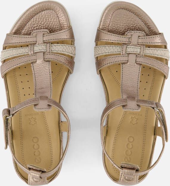 ECCO Flash Sandalen zilver Leer