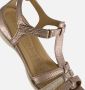 Ecco Sandalen Flash zomerschoen sandaal klittenbandschoen in metallic-look - Thumbnail 14