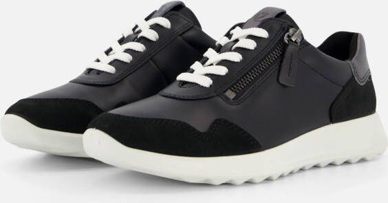 ECCO Flexure Runner W Sneakers zwart Leer