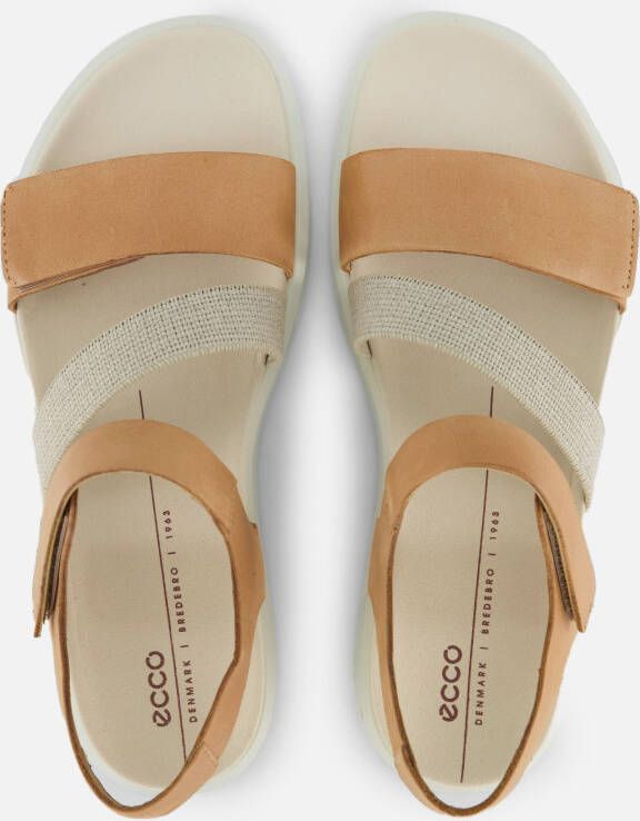 ECCO Flowt W Sandalen cognac Leer