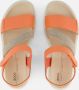 ECCO Flowt W Strap Sandalen oranje Leer Dames - Thumbnail 8