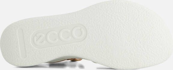 ECCO Flowt Wedge Cork Sandalen beige Nubuck