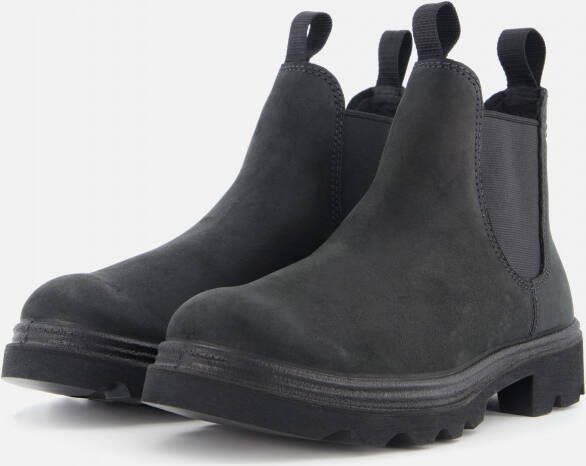 ECCO Grainer W Chelsea boots zwart Nubuck