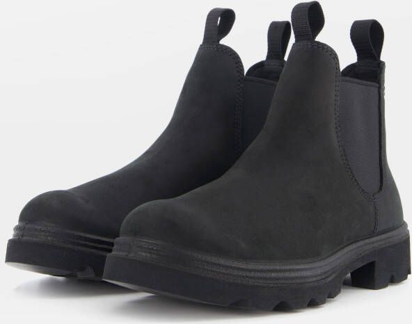 ECCO Grainer W Chelsea boots zwart Nubuck