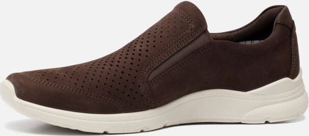 ECCO Irving Instappers Bruin Nubuck