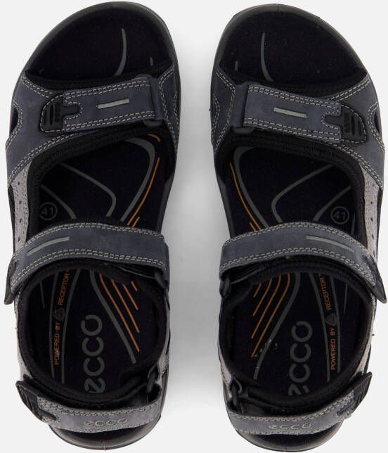 ECCO Offroad Sandalen blauw Nubuck