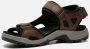 ECCO Offroad Yucatan Sandal Sandalen bruin zwart - Thumbnail 4