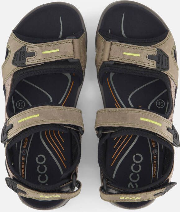 ECCO Offroad Sandalen bruin Nubuck