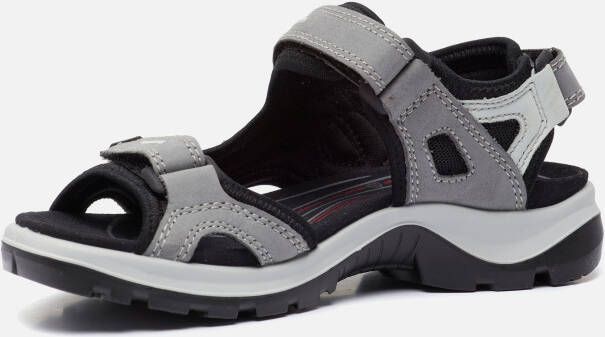 ECCO Offroad Sandalen Grijs Leer