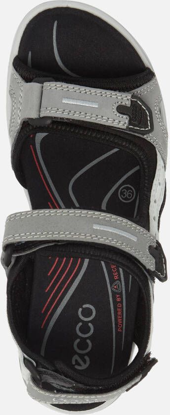 ECCO Offroad Sandalen Grijs Leer