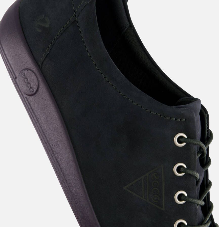 ECCO Soft 2 Sneakers blauw Nubuck