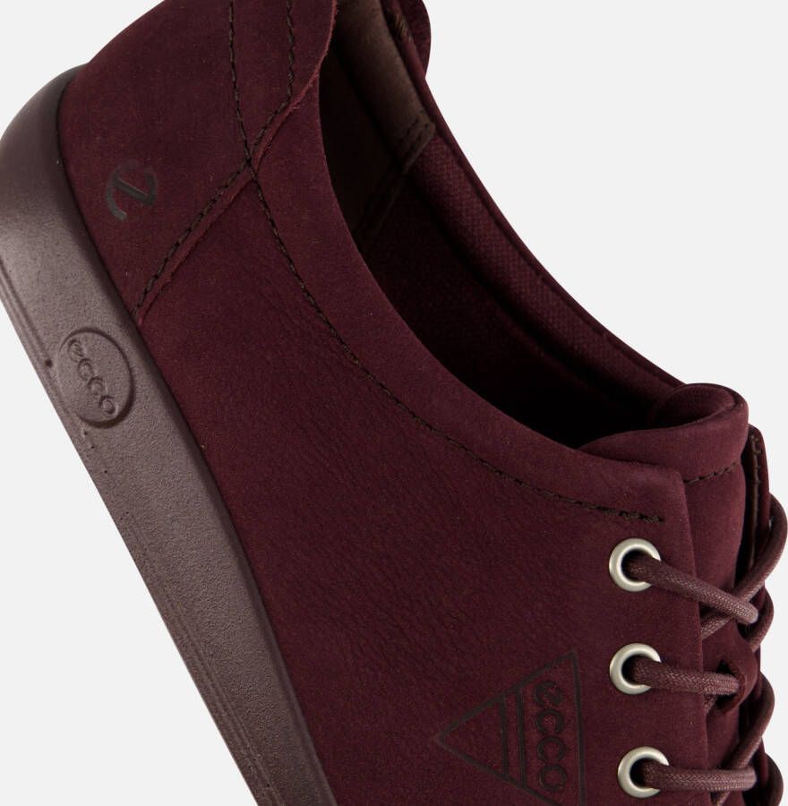 ECCO Soft 2 Sneakers bordeaux Nubuck