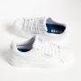 ECCO Soft Classic leren dames veterschoenen Blauw Echt leer Uitneembare zool - Thumbnail 10