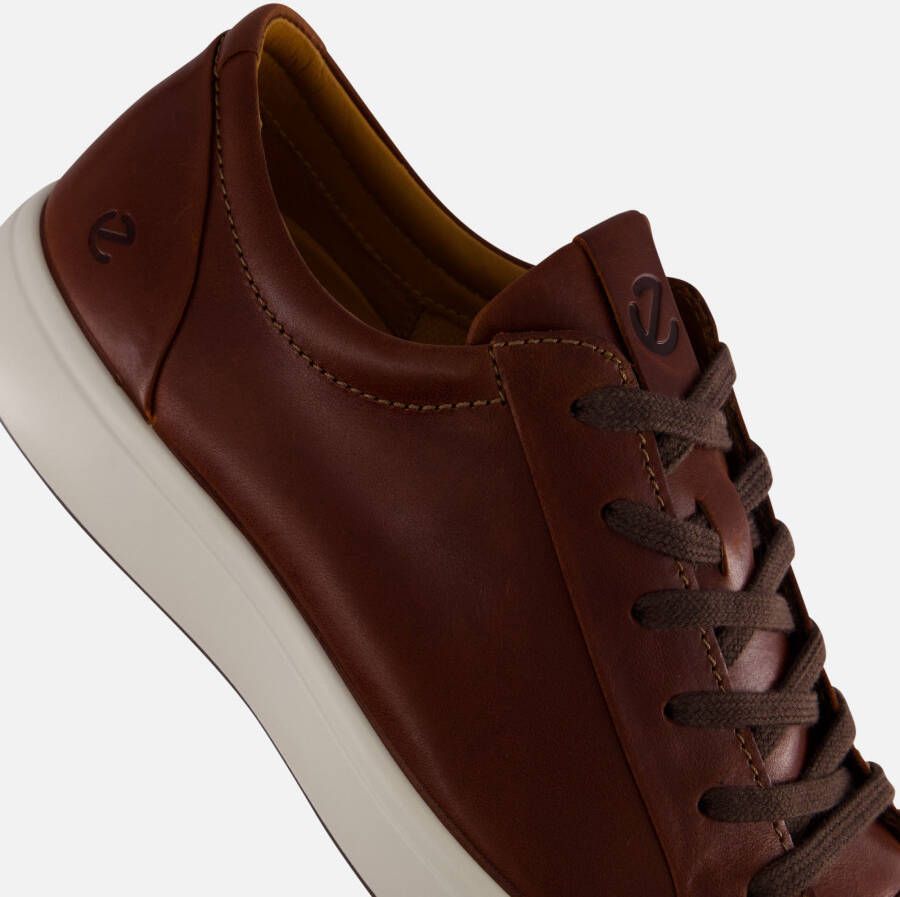 ECCO Soft 7 M Sneakers cognac Leer