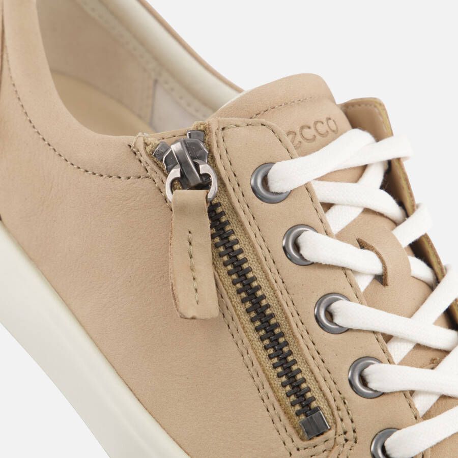 ECCO Soft 7 W Sneakers beige Textiel