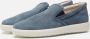 ECCO Soft 7 W Sneakers blauw Nubuck - Thumbnail 2