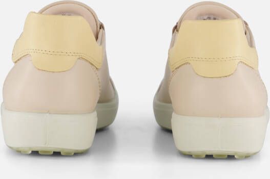 ECCO Soft Sneakers beige Leer