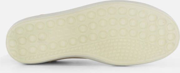 ECCO Soft Sneakers beige Leer