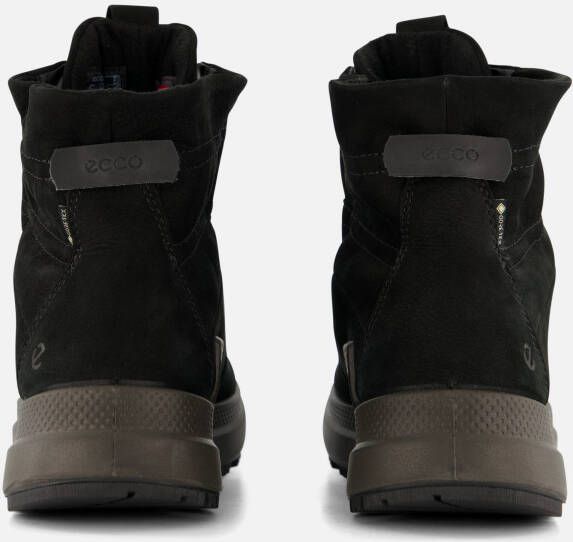 ECCO Solice Veterboots zwart Nubuck