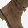 Feyn Giulia Plooi Enkellaarsjes taupe Suede - Thumbnail 5