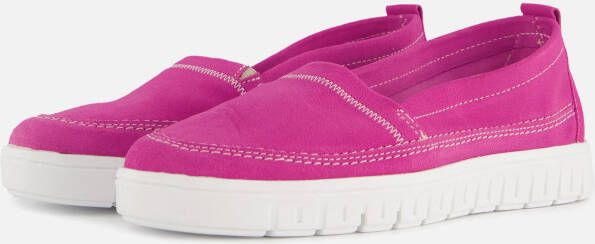 Feyn Instappers roze Suede