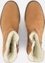 Feyn Joanne Enkellaarsjes cognac Suede - Thumbnail 4