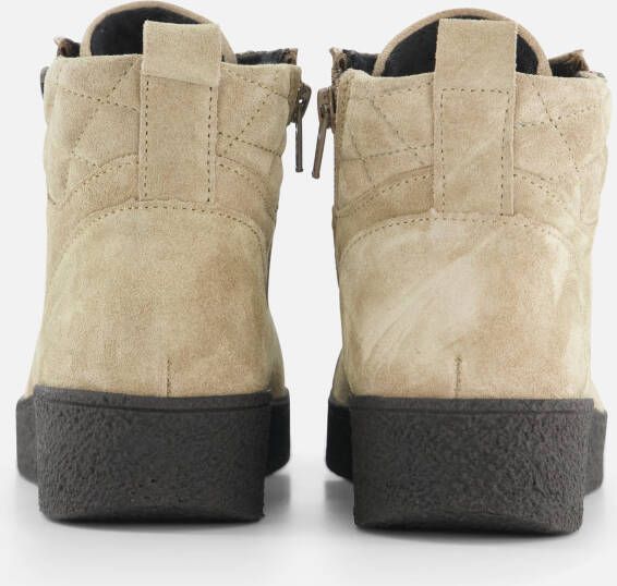 Feyn Veterboots taupe Suede