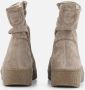 Feyn Marina Enkellaarsjes taupe Suede - Thumbnail 2