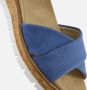 Feyn Mia 01 Sandalen Denim Leer - Thumbnail 6