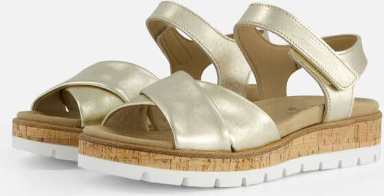 Feyn Mia 01 Sandalen goud Leer