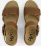 Feyn Mia 96 Sandalen cognac Leer - Thumbnail 3