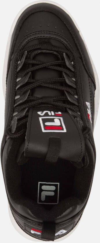 Fila Disruptor sneakers zwart Imitatieleer