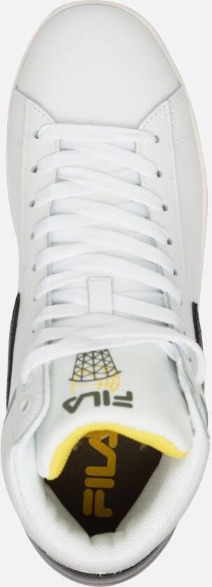 Fila Highflyer L Mid Sneakers wit Imitatieleer