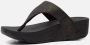 Fit Flop lulu toe post sparkle EU9 090 all black Zwart - Thumbnail 7