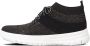 FitFlop Uberknit Slip-On High Top Sneaker laag gekleed Dames Zwart;Zwarte J30-501 -Black Bronze Metall - Thumbnail 6