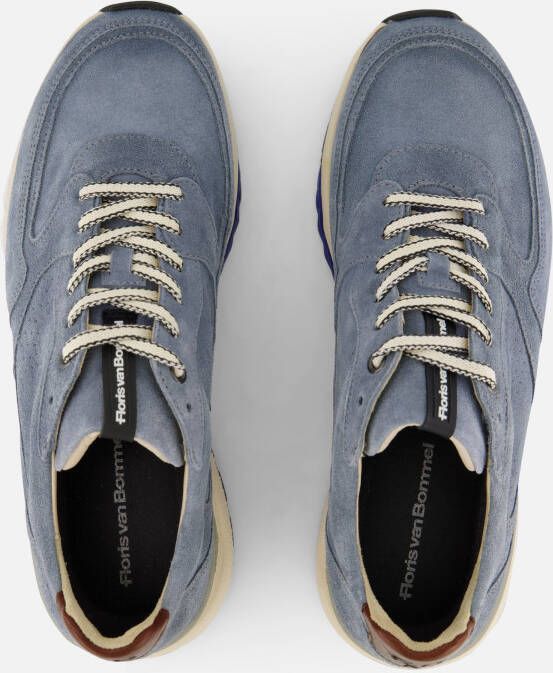 Floris van Bommel De Treener Sneakers blauw