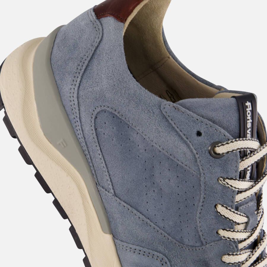 Floris van Bommel De Treener Sneakers blauw