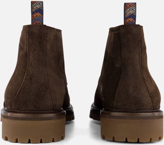 Floris van Bommel Sturdi 01.23 Veterboots bruin