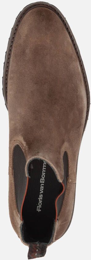 Floris van Bommel Sturdi Chelsea boots bruin Suede