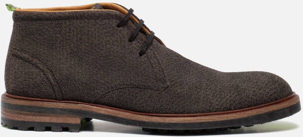 Floris van Bommel Veterboots grijs Suede 398240