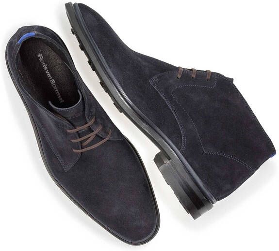 Floris van Bommel Veterschoenen blauw