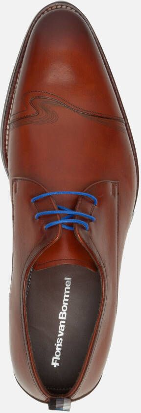 Floris van Bommel Veterschoenen cognac Leer 310338