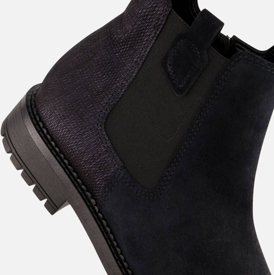 Gabor Chelsea boots blauw Suede