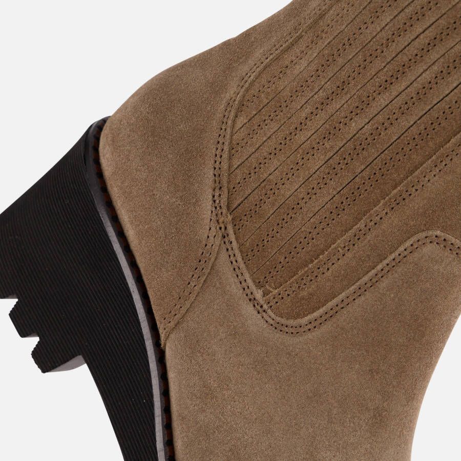 Gabor Chelsea boots taupe Suede