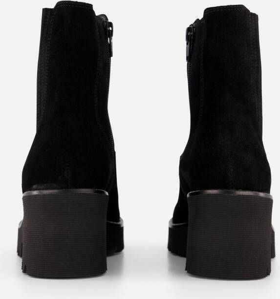 Gabor Chelsea boots zwart Suede