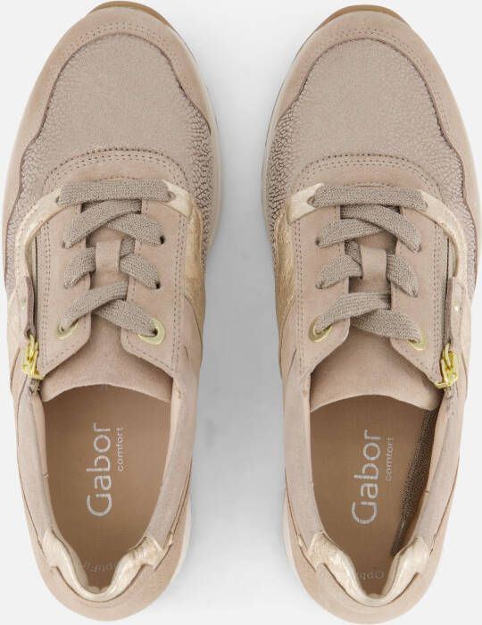 Gabor Comfort Sneakers beige Suede