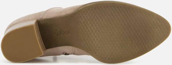 Gabor Enkellaarsjes beige Suede