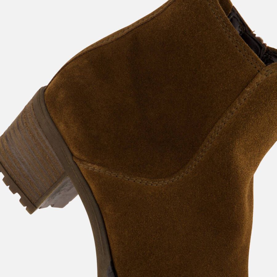 Gabor Enkellaarsjes cognac Suede